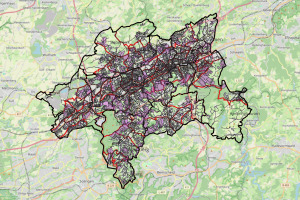 Flächen im Eigentum der Stadt Wuppertal